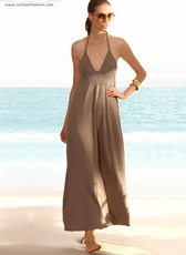 Swarovski Jeweled Maxi Summer Dress